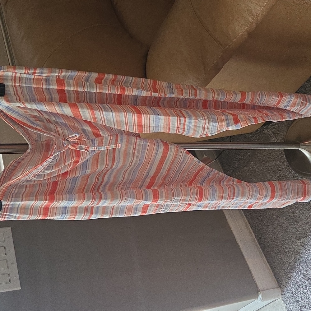 Soma Cool Nights Pajama Pants XXL Striped Sleepwear